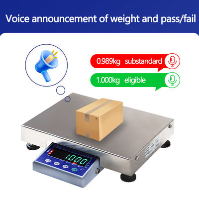 6kg 음성 발표 전자 테이블 산업 무게 플랫폼 SOHE AT-B
