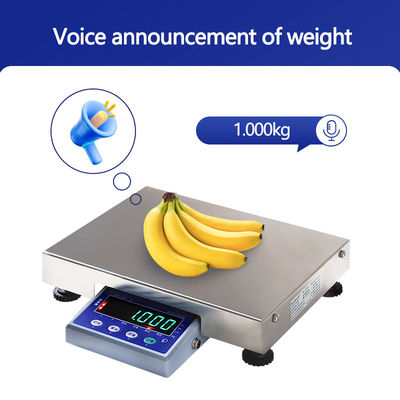 6kg 음성 발표 전자 테이블 산업 무게 플랫폼 SOHE AT-B