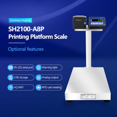 SH2100-A8P 테이블 스케일 고정도 및 LED 디스플레이 50cm * 60cm 무게 / 인쇄용 크기