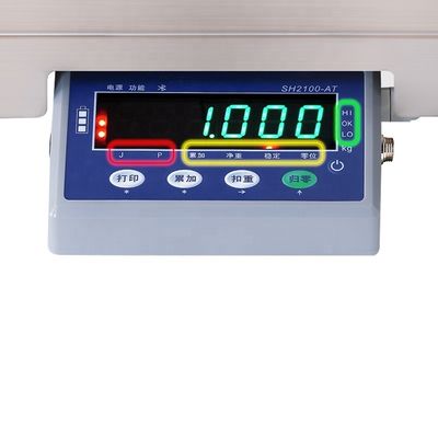 산업용 블루투스 웨이징 스켈 SOHE AT-B 15kg 음성 발표 전자 테이블
