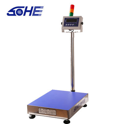 사용자 정의 OEM 지원 정밀 LED LCD 디지털 플랫폼 스케일 경보 기능