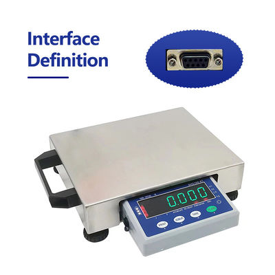 식품용 재료와 10.5V/1A 전원 공급 장치와 함께 SOHE ATC 30KG 디지털 테이블 스케일
