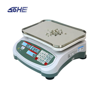 산업용 SOHE 2024 ABS LCD 스크린 산업용 무게 테이블 스케일 AC220V 전원 공급
