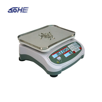 산업용 SOHE 2024 ABS LCD 스크린 산업용 무게 테이블 스케일 AC220V 전원 공급