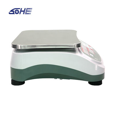 산업용 SOHE 2024 ABS LCD 스크린 산업용 무게 테이블 스케일 AC220V 전원 공급