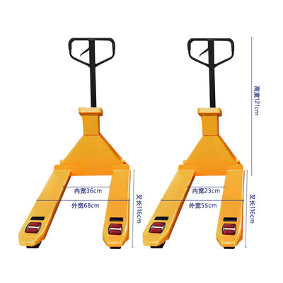 1160mm*550mm SOHE SCS 메크터링 좁은 정의 LED 디스플레이 포크리프트 스케일