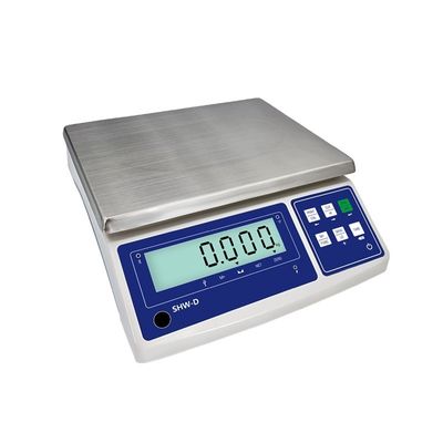 정밀성 및 6V/4000mAh 배터리로 사용자 정의 가능한 ABS 15KG LCD 디스플레이 테이블 스케일
