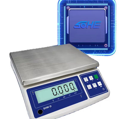 6KG 범위 정밀성 방수 무게 테이블 스케일 사용자 정의 가능한 LCD 디스플레이