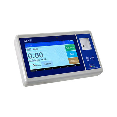 7인치 ABS LCD 디스플레이 안드로이드 스마트 화면 QR 코드 배터리 카메라 스위프 카드 무게 지표 및 센서