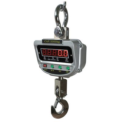 LED LCD 디스플레이 크레인 스케일 편리하고 가벼운 2t 사용자 정의 OEM 지원