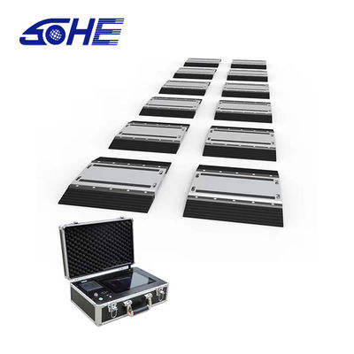 직류 10.5V 25톤 무선 디지털 동적 휴대용 무게 트럭 스케일 OEM