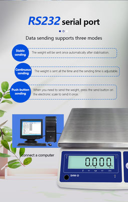 15kg 용량 LCD 디스플레이와 OBM 지원과 함께 다기능 전자 테이블 스케일