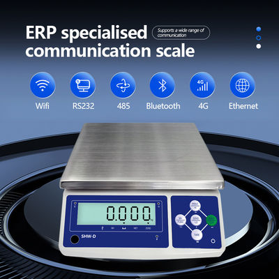 SHWDL-485 6KG Modbus 485 통신 LCD 디스플레이 ERP 소프트웨어용 AC/DC 전원 공급