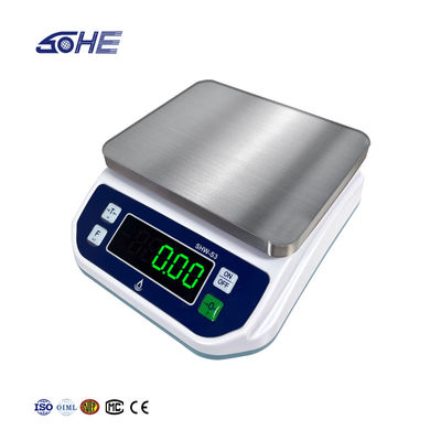 1.5KG 고 정밀성 스테인레스 스틸 ABS 구리 및 요리용 방수 척도 SOHES3