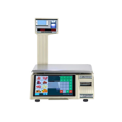 LCD 디스플레이 지능형 바코드 테이블 스케일 SHW-TMF6 30kg 용량