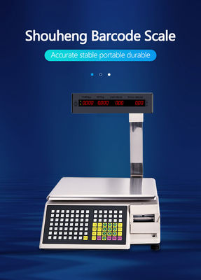 고급 인쇄 바코드 테이블 스케일 SHW-TMB 30kg AC 100-240V/DC21V 전력
