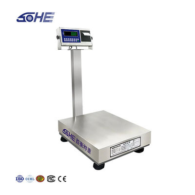 A8SP 60cm*80cm 모든 스테인레스 스틸 정사각형 스톨 인쇄 산업 플랫폼 스케일