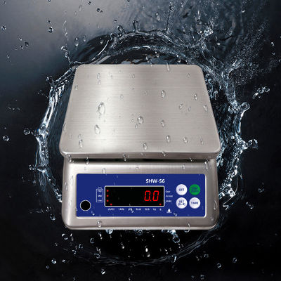 AC220V/50HZ 전원 공급 SOHE S6 3KG 스테인리스 스틸 IP68 강력한 방수 스케일