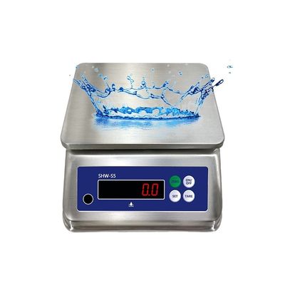 SOHE S5 듀얼 LED 디스플레이와 IP68 방수 등급 3kg 스테인리스 스틸 스케일