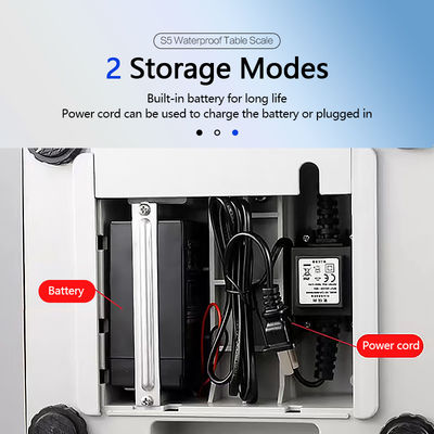 SOHE S5 듀얼 LED 디스플레이와 IP68 방수 등급 3kg 스테인리스 스틸 스케일