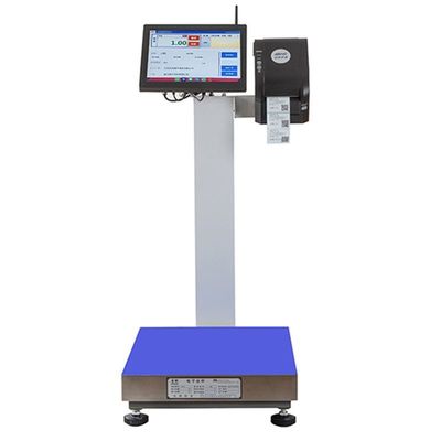 LED LCD 디스플레이 OBM 사용자 정의 지원과 함께 지능형 인쇄 테이블 저울