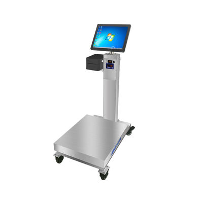 회전 15&quot; 안드로이드 터치 스크린으로 60cm × 80cm 산업 플랫폼 스케일을 무게