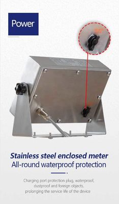 LED 디스플레이 300kg SOHE A1S 식품 공장용 방수 스케일 500*600mm 세척 가능