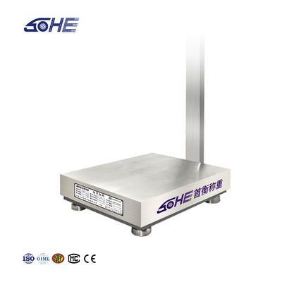 무게 A1S 광대 기둥 산업 플랫폼 규모 60cm * 80cm 스테인리스 스틸 방수