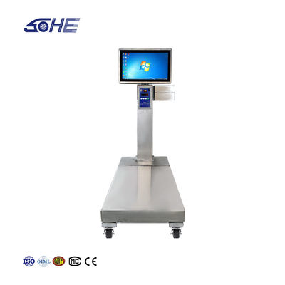 완전 방수 디자인과 50cm * 60cm 플랫폼을 가진 지능형 규모 모바일 배터리