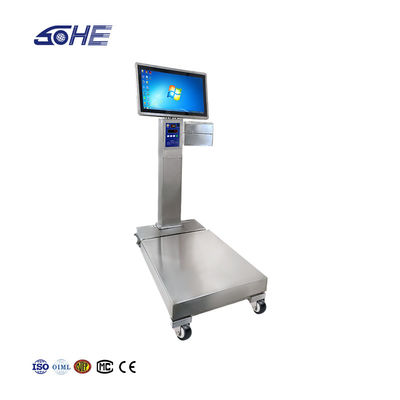 완전 방수 디자인과 50cm * 60cm 플랫폼을 가진 지능형 규모 모바일 배터리