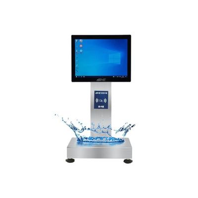 1- 15kg/5g 용량 스마트 카드 조각 무게 가량 12인치 방수 터치 스크린