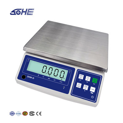 ABS 30KG 커스터마이징 가능한 LCD 디스플레이 SOHE WD의 정밀 산업 무게 평형 플랫폼