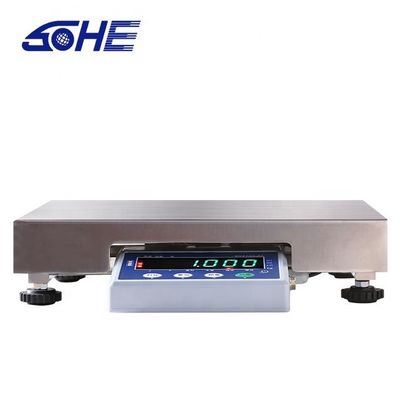 산업용 방수 스테인레스 스틸 무게 테이블 스케일 15KG 2g 240V 전력