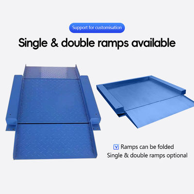 SOHE 600*800mm 500KG 탄소 스틸 초저 플랫폼 스케일 디비전 0.2KG 듀얼 램프