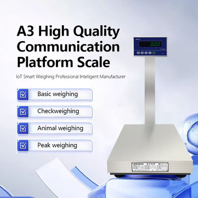 LED 디스플레이 SOHE A3 200KG 400*500mm 산업 무게용 전자 플랫폼 스케일