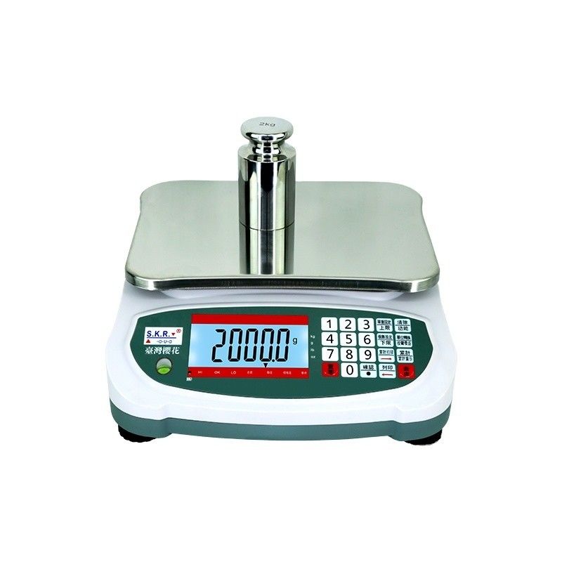 계산 테이블 스케일 30000-60000 정밀 구성 LCD 화면 단위