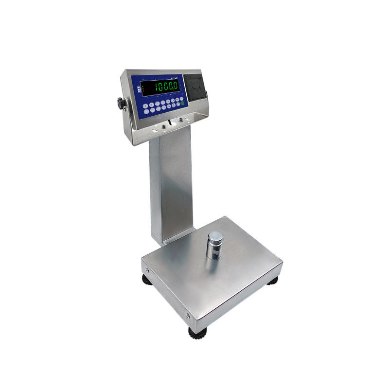 A8SP 인쇄 작은 플랫폼 스케일 6KG 용량과 22cm * 28cm 제곱 수직 막대