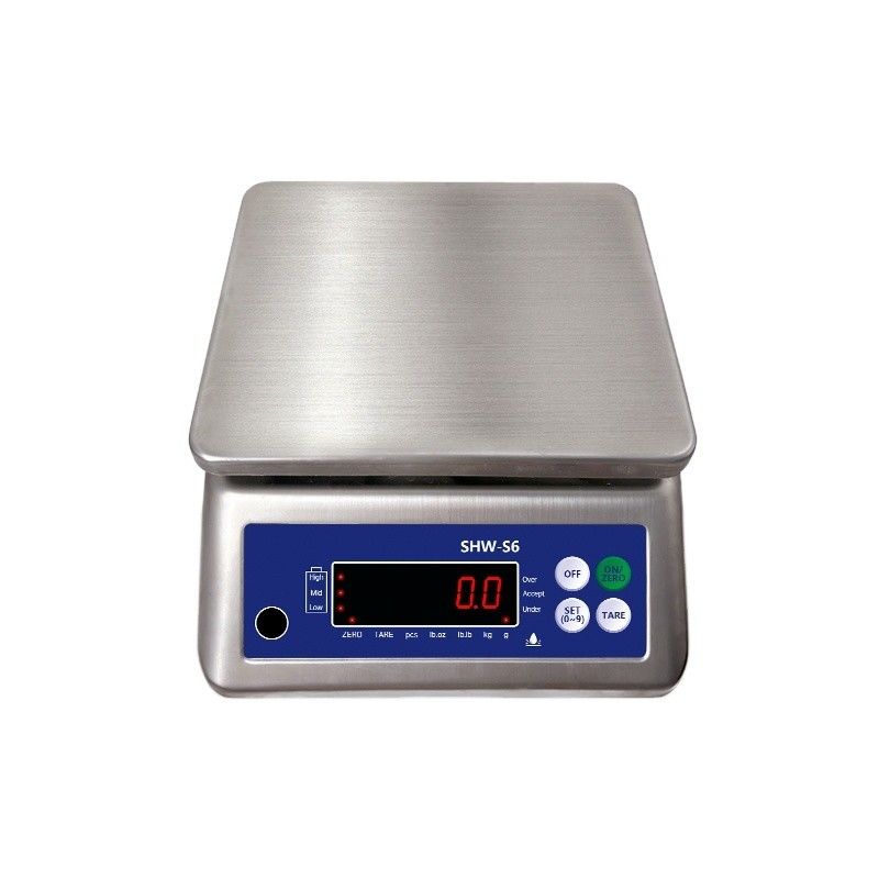 AC220V/50HZ 전원 공급 SOHE S6 3KG 스테인리스 스틸 IP68 강력한 방수 스케일
