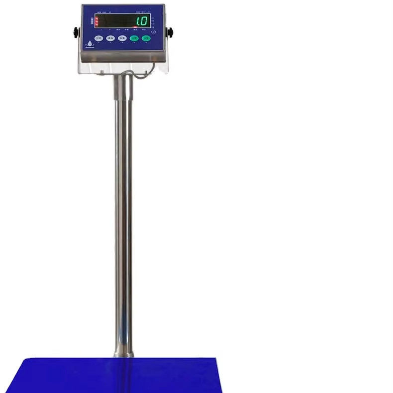 LED 디스플레이 300kg SOHE A1S 식품 공장용 방수 스케일 500*600mm 세척 가능